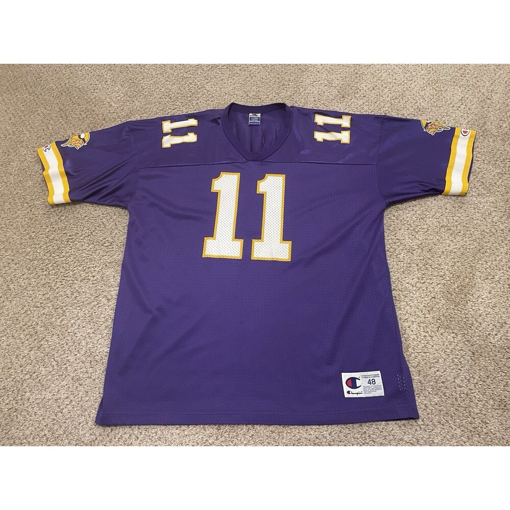 Champion Y2K NFL Minnesota Vikings Daunte Culpepper Jersey Mens XL Purple